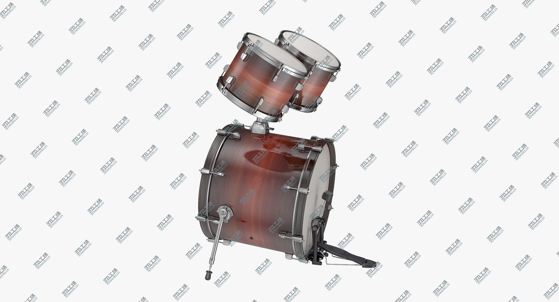 images/goods_img/202105072/Bass Drum with Mid n Small Top 3D model/3.jpg